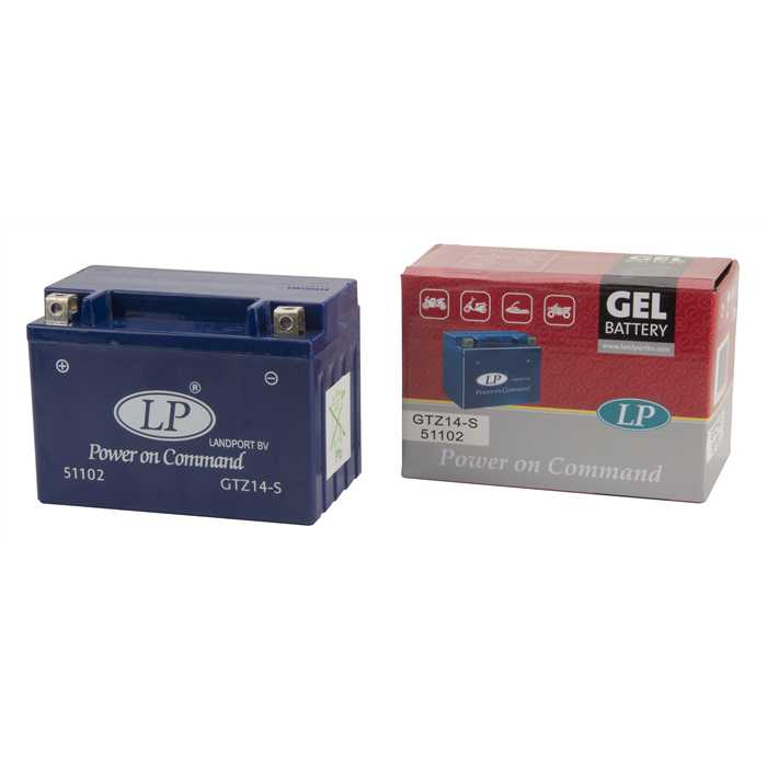 Batterie moto LANDPORT GTZ14-S Gel